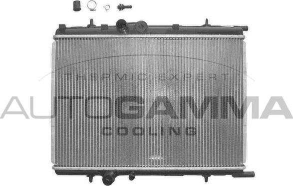 Autogamma 103998 - Радиатор, охлаждане на двигателя vvparts.bg