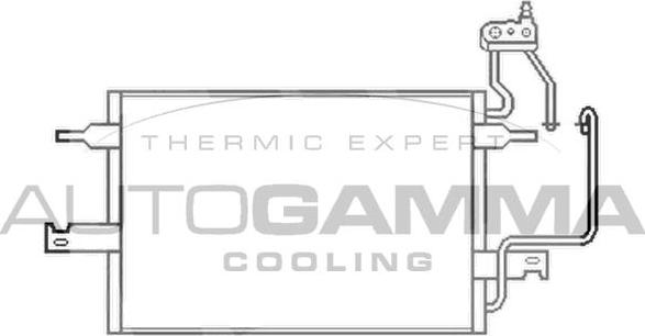 Autogamma 103523 - Кондензатор, климатизация vvparts.bg