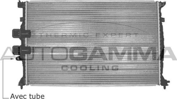 Autogamma 103579 - Радиатор, охлаждане на двигателя vvparts.bg