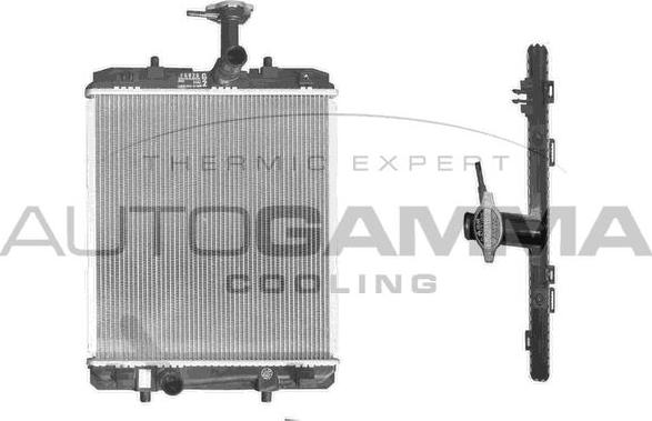 Autogamma 103683 - Радиатор, охлаждане на двигателя vvparts.bg