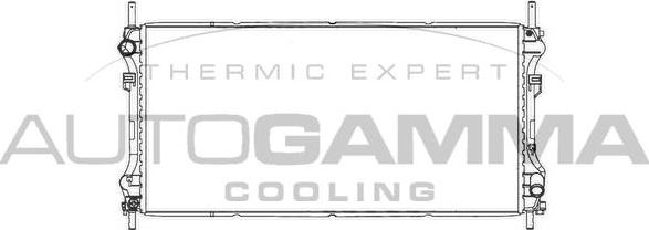Autogamma 103094 - Радиатор, охлаждане на двигателя vvparts.bg