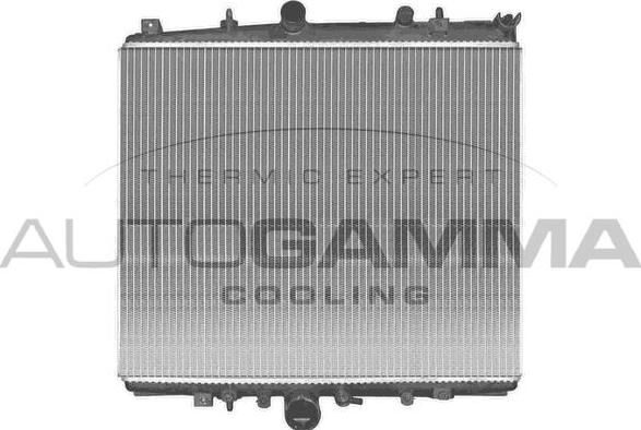 Autogamma 103167 - Радиатор, охлаждане на двигателя vvparts.bg