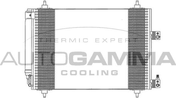 Autogamma 103116 - Кондензатор, климатизация vvparts.bg