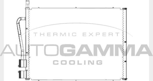 Autogamma 103132 - Кондензатор, климатизация vvparts.bg