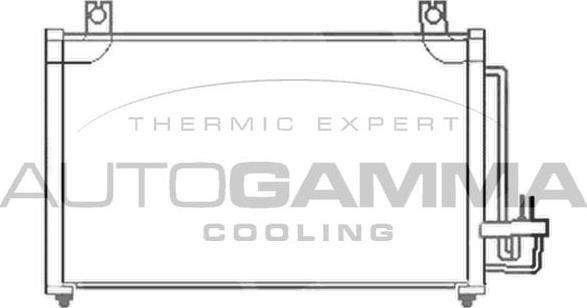 Autogamma 103819 - Кондензатор, климатизация vvparts.bg