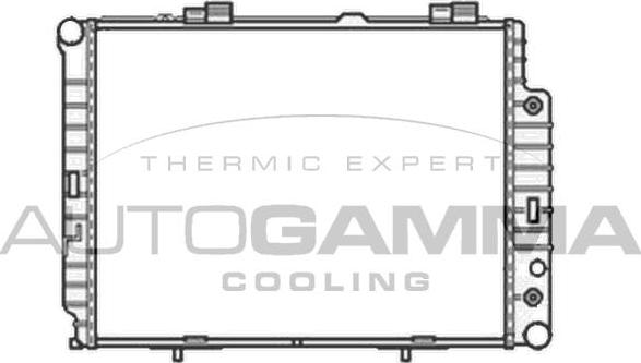 Autogamma 103336 - Радиатор, охлаждане на двигателя vvparts.bg