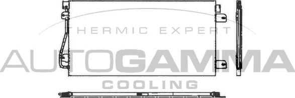 Autogamma 103217 - Кондензатор, климатизация vvparts.bg