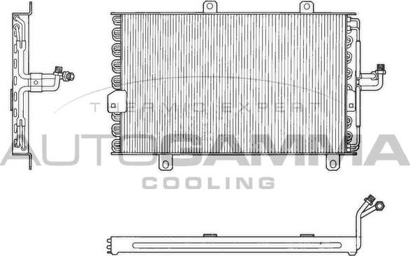 Autogamma 102569 - Кондензатор, климатизация vvparts.bg