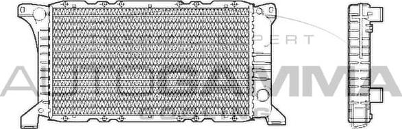 Autogamma 102531 - Радиатор, охлаждане на двигателя vvparts.bg