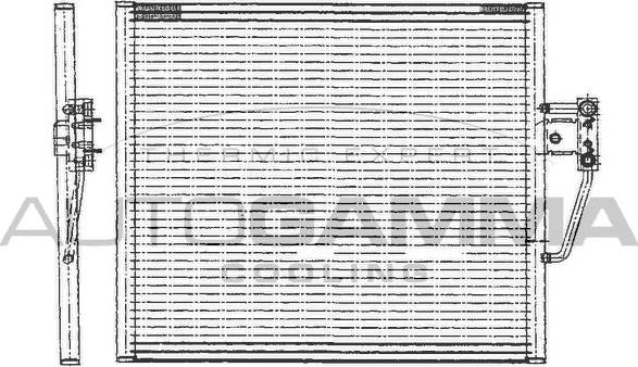 Autogamma 102610 - Кондензатор, климатизация vvparts.bg