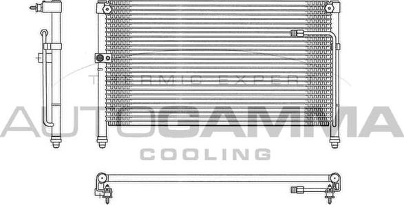 Autogamma 102675 - Кондензатор, климатизация vvparts.bg
