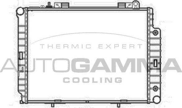 Autogamma 102151 - Радиатор, охлаждане на двигателя vvparts.bg