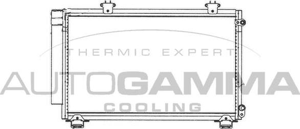 Autogamma 102812 - Кондензатор, климатизация vvparts.bg