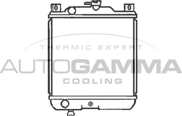 Autogamma 102339 - Радиатор, охлаждане на двигателя vvparts.bg