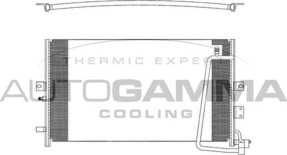 Autogamma 102775 - Кондензатор, климатизация vvparts.bg