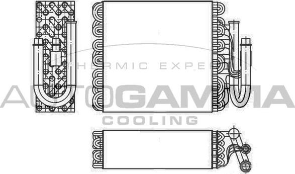 Autogamma 112074 - Изпарител, климатична система vvparts.bg