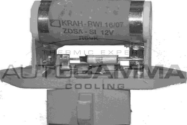 Autogamma GA15626 - Резистор, електромотор-вентилатор охлаждане vvparts.bg