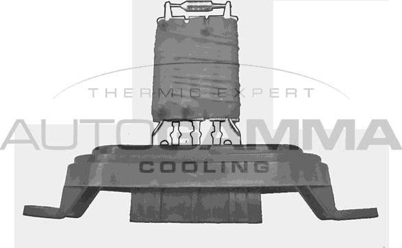 Autogamma GA15134 - Съпротивление, вентилатор за вътрешно пространство vvparts.bg