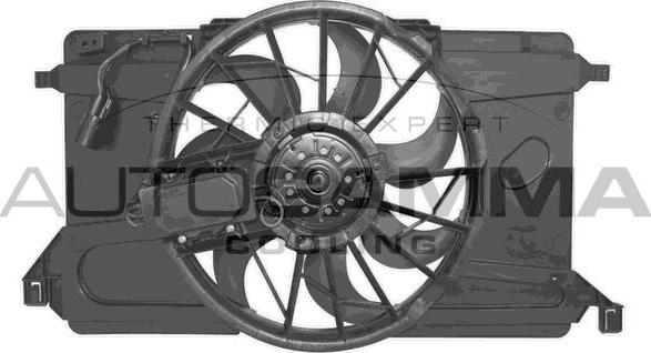 Autogamma GA228300 - Вентилатор, охлаждане на двигателя vvparts.bg