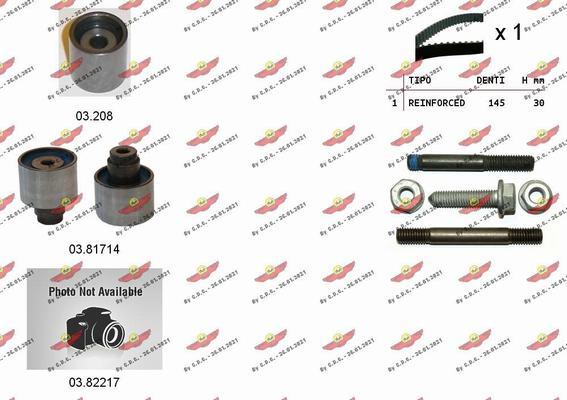 Autokit 04.5477 - Комплект ангренажен ремък vvparts.bg