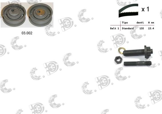 Autokit 04.5065 - Комплект ангренажен ремък vvparts.bg