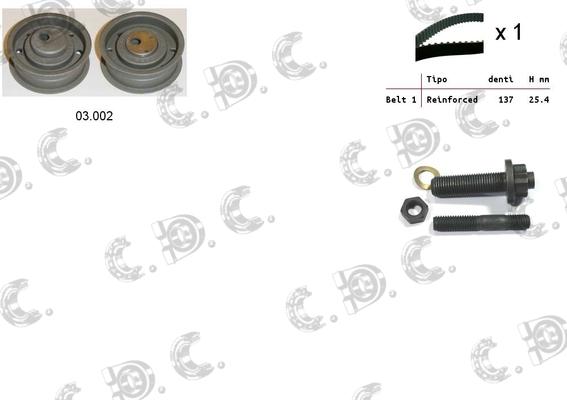 Autokit 04.5068 - Комплект ангренажен ремък vvparts.bg