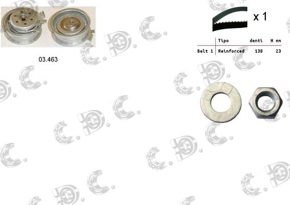 Autokit 04.5011 - Комплект ангренажен ремък vvparts.bg