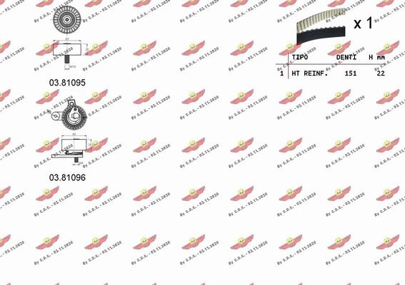 Autokit 04.5317 - Комплект ангренажен ремък vvparts.bg