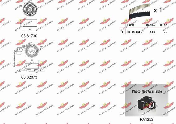 Autokit 04.5374PA - Водна помпа+ к-кт ангренажен ремък vvparts.bg