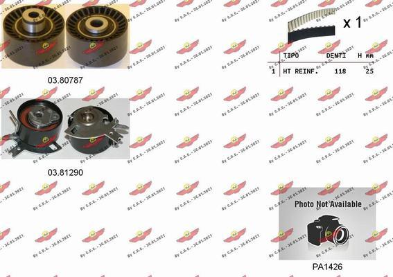 Autokit 04.5264PA - Водна помпа+ к-кт ангренажен ремък vvparts.bg