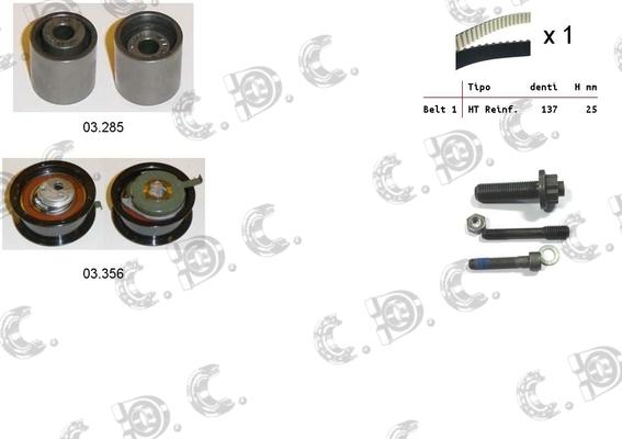 Autokit 04.5213 - Комплект ангренажен ремък vvparts.bg