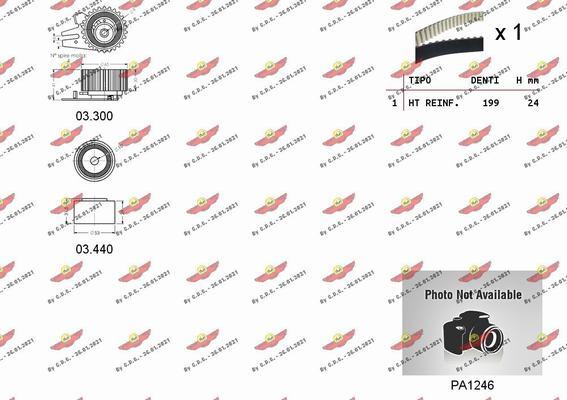 Autokit 04.5277PA - Водна помпа+ к-кт ангренажен ремък vvparts.bg