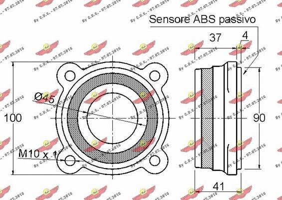 Autokit 01.863 - Комплект колесен лагер vvparts.bg