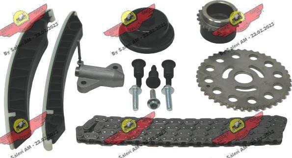 Autokit 03.89150K - Комплект ангренажна верига vvparts.bg