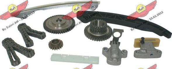 Autokit 03.89157K - Комплект ангренажна верига vvparts.bg