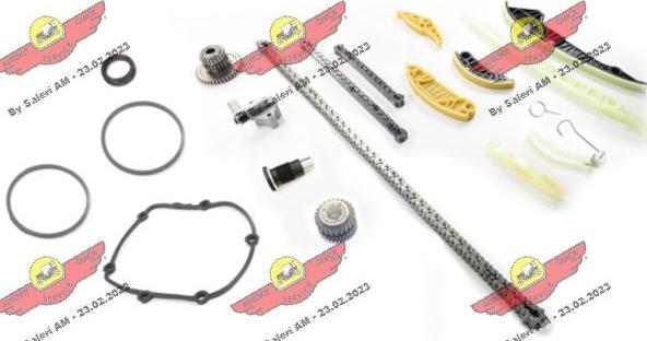 Autokit 03.89164K - Комплект ангренажна верига vvparts.bg