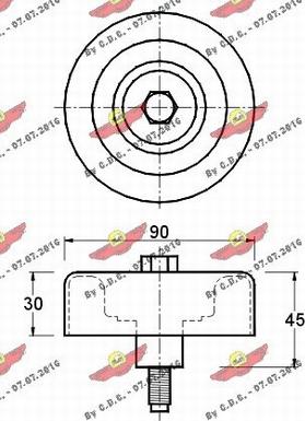 Autokit 03.80226 - Паразитна / водеща ролка, пистов ремък vvparts.bg