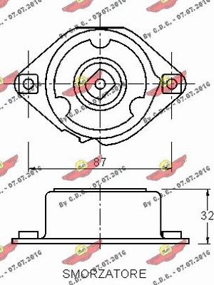 Autokit 03.81446 - Ремъчен обтегач, пистов ремък vvparts.bg