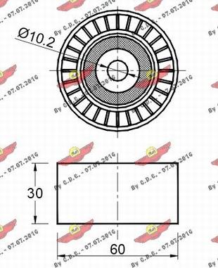 Autokit 03.81114 - Паразитна / водеща ролка, пистов ремък vvparts.bg