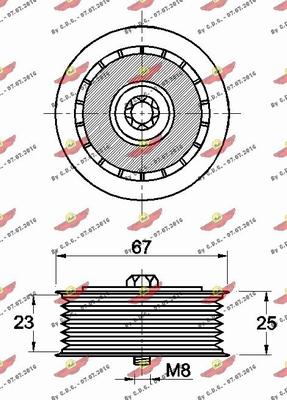 Autokit 03.81711 - Паразитна / водеща ролка, пистов ремък vvparts.bg