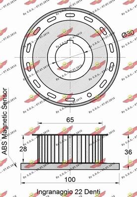 Autokit 03.82049 - Зъбно колело, колянов вал vvparts.bg