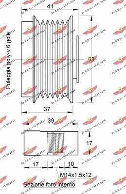 Autokit 03.82031 - Ремъчна шайба, генератор vvparts.bg