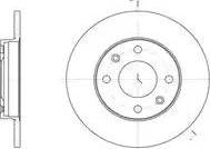 Automotor France ADC4205 - Спирачен диск vvparts.bg