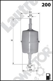 Automotor France LATE01 - Горивен филтър vvparts.bg