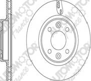 Automotor France PDC0587 - Спирачен диск vvparts.bg