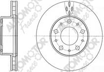 Automotor France PDC0578 - Спирачен диск vvparts.bg