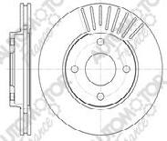 Automotor France PDC0284 - Спирачен диск vvparts.bg