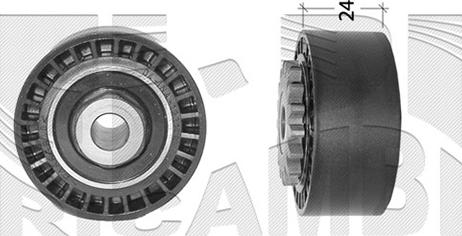 Autoteam A02336 - Паразитна / водеща ролка, пистов ремък vvparts.bg