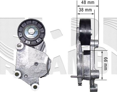 Autoteam A07736 - Паразитна / водеща ролка, пистов ремък vvparts.bg