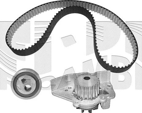 Autoteam KATW1087B - Водна помпа+ к-кт ангренажен ремък vvparts.bg